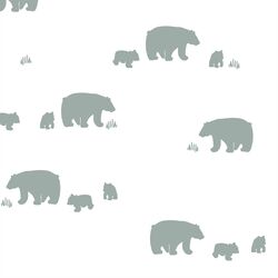 Bear Silhouette in Eucalyptus