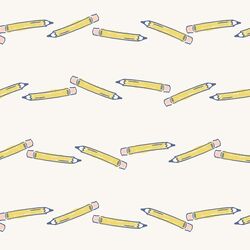 Pencils in Chalk White