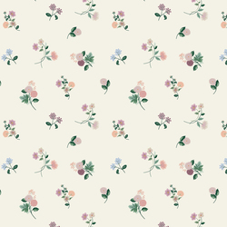 Ditsy in Cream