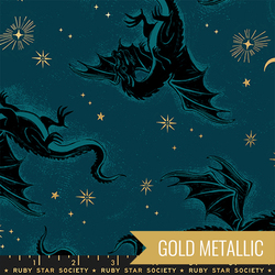Etched Dragons in Galaxy Metallic