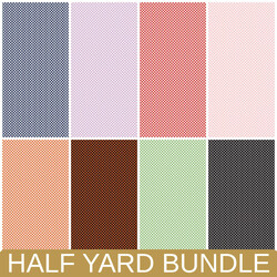 Seasonal Basics Half Yard Bundle in Gingham