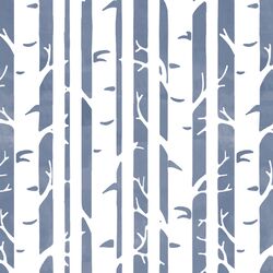 Birches in Dove