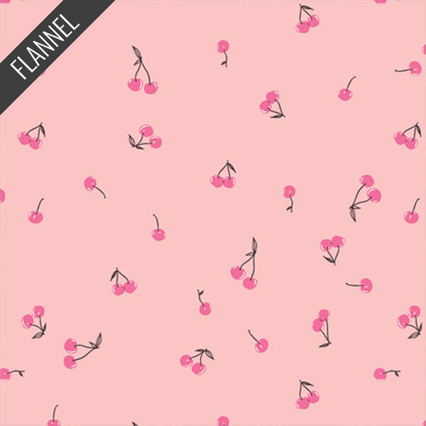 Cherry-ish You Flannel in Delicate