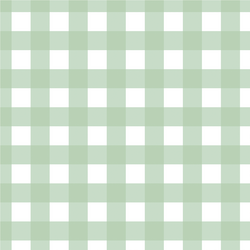 Pastel Gingham in Dark Spring Green
