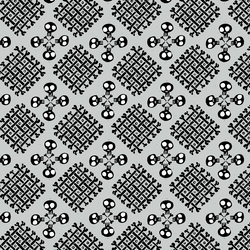 Checker Bone in Gray