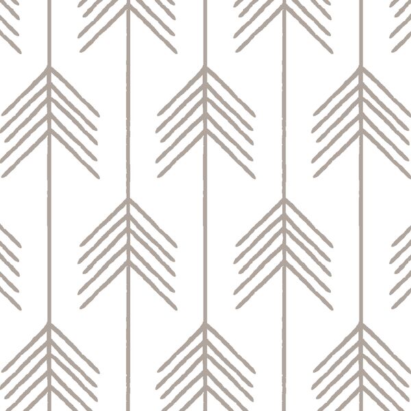Vanes in Taupe on White