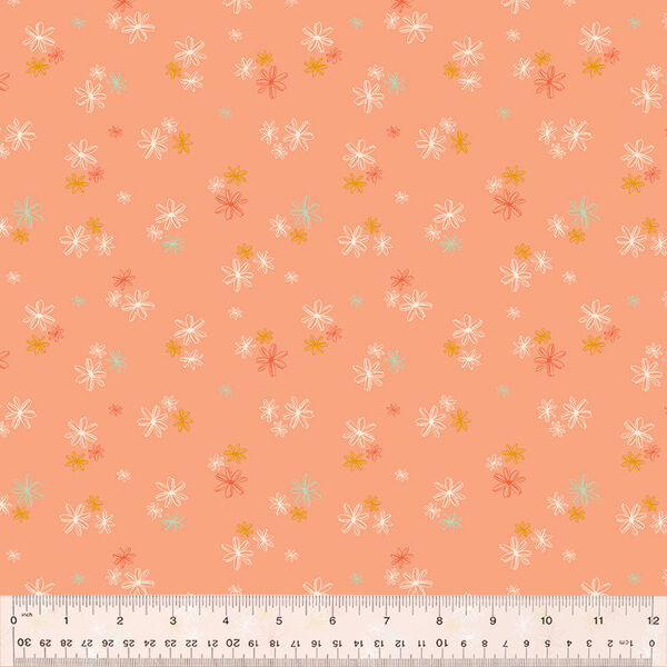 Dappled Daisies in Rose