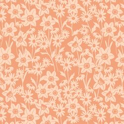 Large Daffodil Garden in Pink