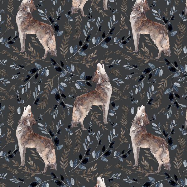 Small Howl at the Moon in Dark Grey