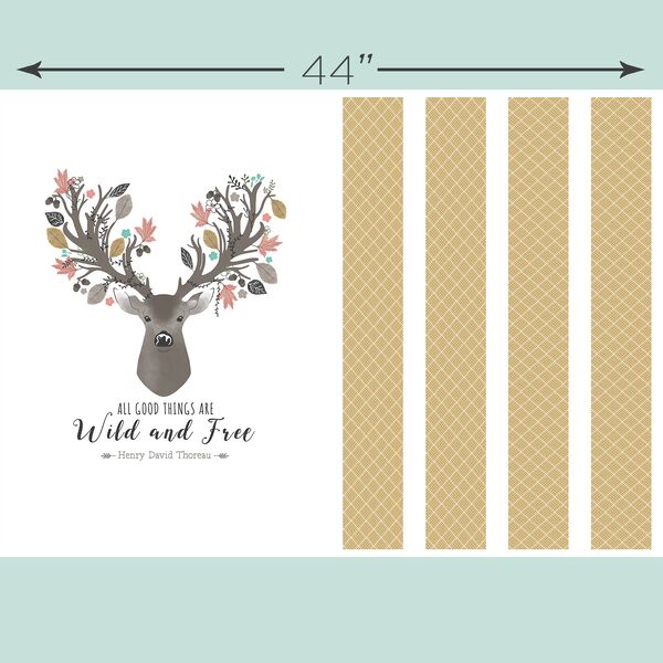 Autumn Fawn Project Panel in Autumn