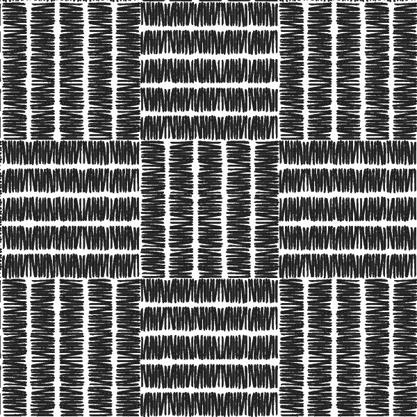 Basketweave in Onyx