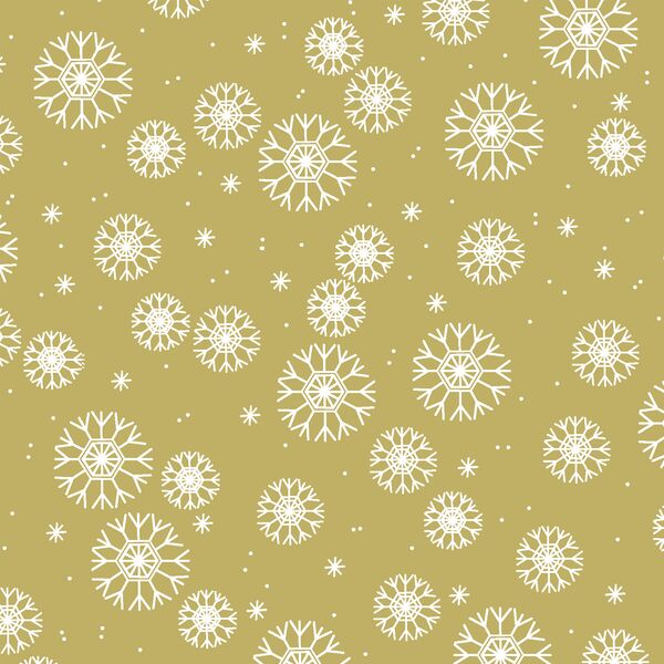 Snowflakes in Brass