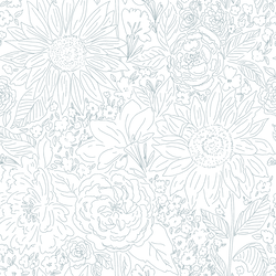 Paperie in Jean Blue on White