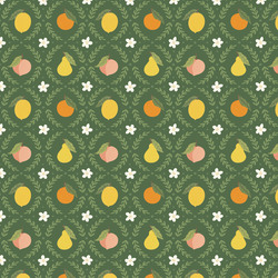 Vignettes in Dark Green