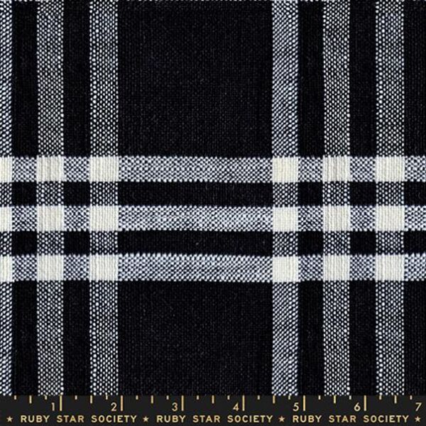 Horizon Plaid Chore Coat in Black