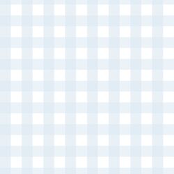 Spring Gingham in Blue Skies