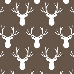 Stag Silhouette in Timber