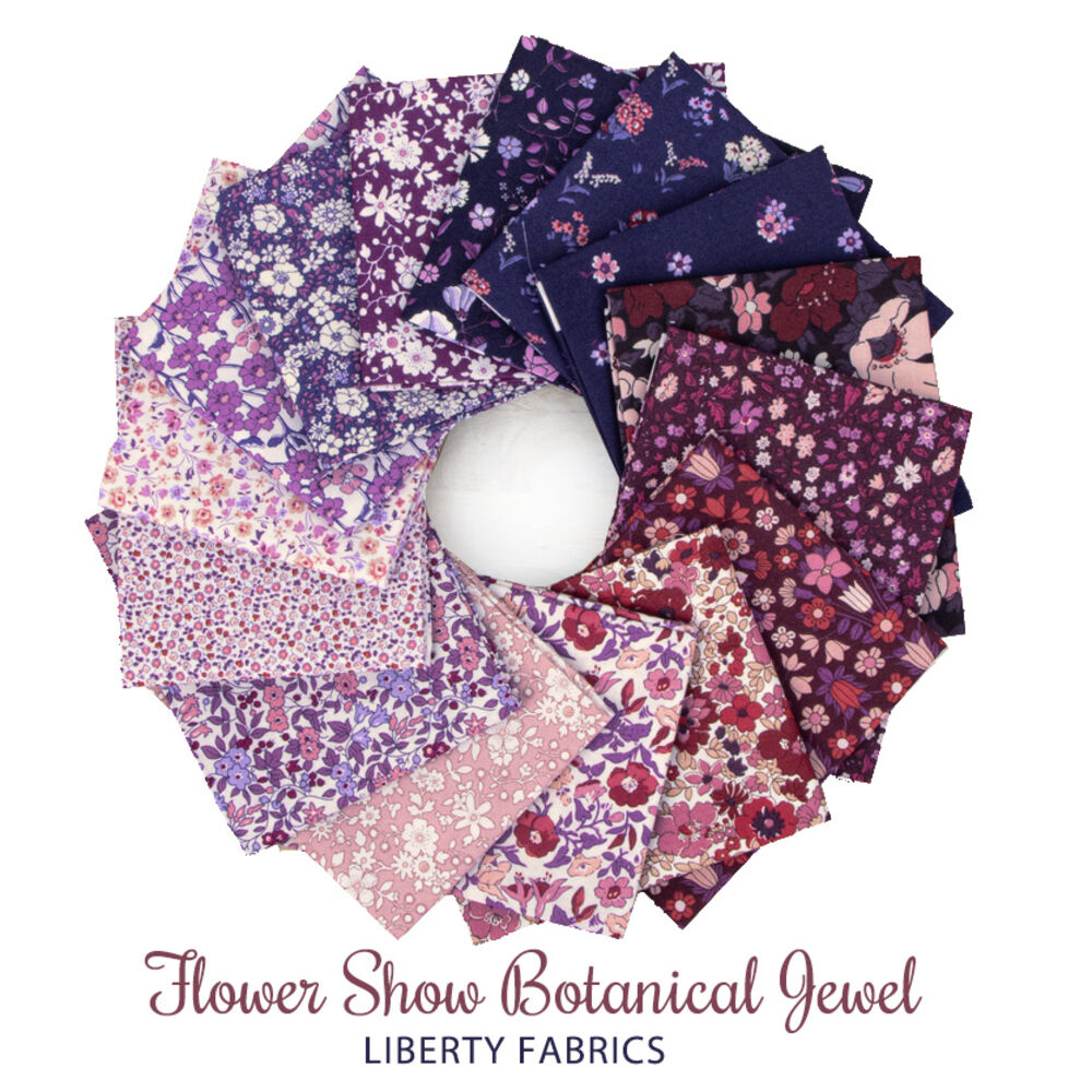 Flower Show Botanical Jewel by Liberty Fabrics Hawthorne Supply Co