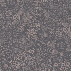 Floral Imprint in Carbon