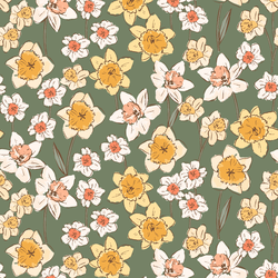 Daffodil Fields in Sage