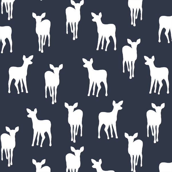 Fawn Silhouette in Eclipse