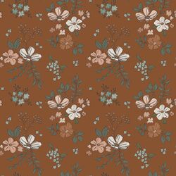 Little Wildflowers in Sienna