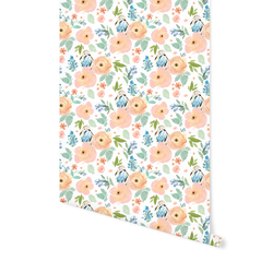 Bird Garden in White