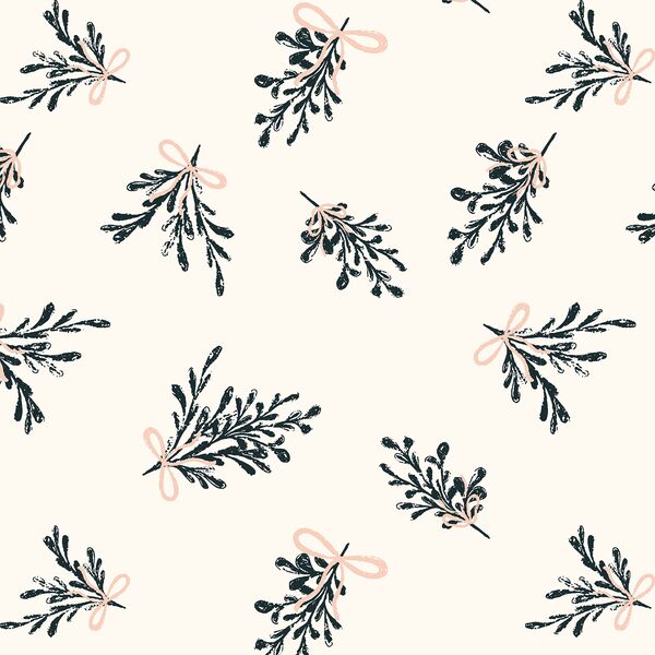 Boughs of Holly in Snow