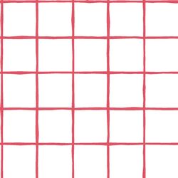 Windowpane in Passion on White