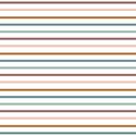 Sweet Stripes in Vintage Fruit Dusty