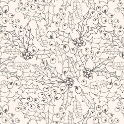 Holly Sketch in Iron on Cloud