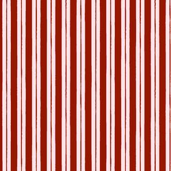 Candy Cane Stripe in Cranberry