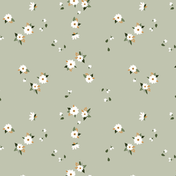 Scattered Floral in Sage