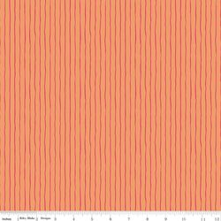 Wavy Stripe in Orange