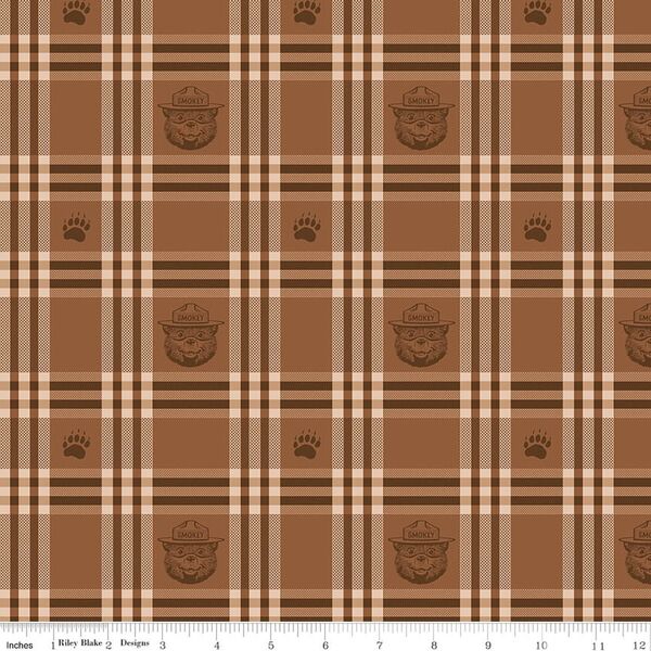 Plaid in Brown