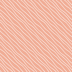 Wonderland Stripe in Mushroom Pink