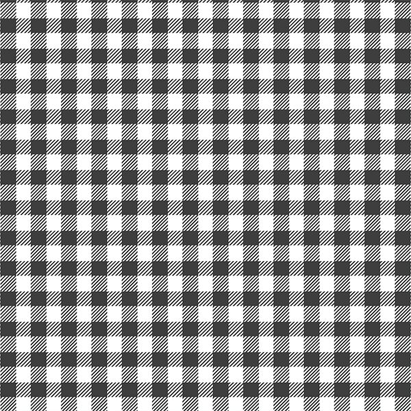 Small Buffalo Plaid in Onyx