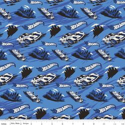 Racing Cars in Blue