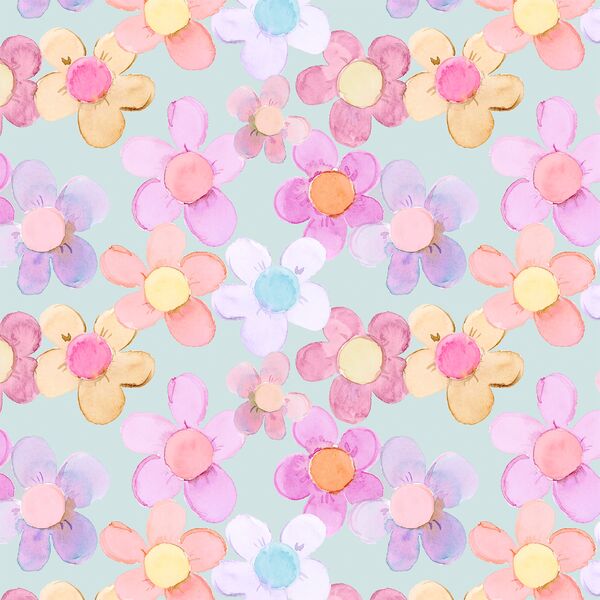 Painted Daisy in Sky