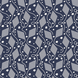 Kites in Ink Blue