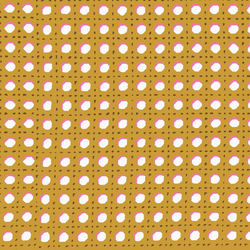 Studio Caning in Gold