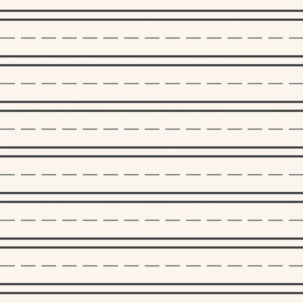 Lined Paper in Jet