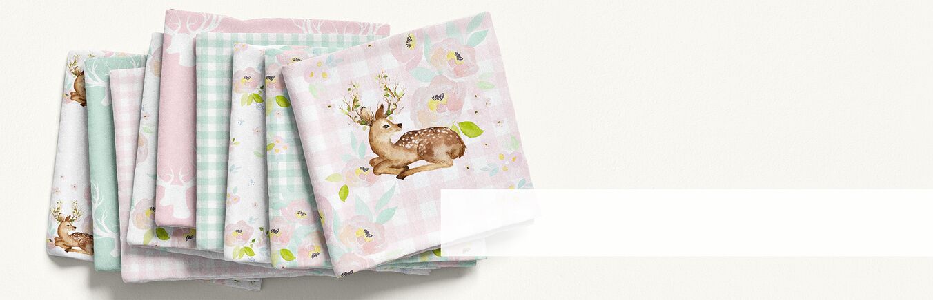 Blush Floral Deer Preview Image