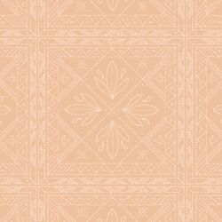 Dotted Tile in Pink Glow on Peach
