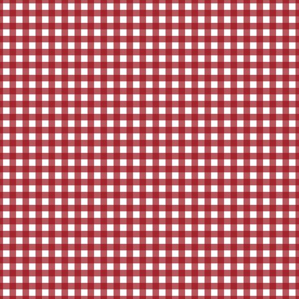 Small Holiday Gingham in Berry Red