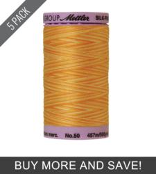 Horizon (9085-9827) - Silk Finish Cotton Multi 50wt - 500 Yards (5 Pack)