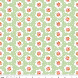 Tea Tin in Rose Green