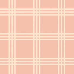 Large Simple Plaid in Fall Pink