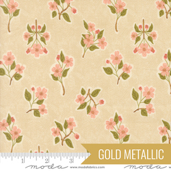 Apple Blossom in Natural Metallic