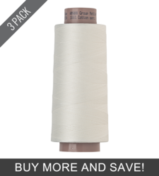 Candlewick (9140-3000) - Silk Finish Cotton 40wt - 1600 Yards (3 Pack)